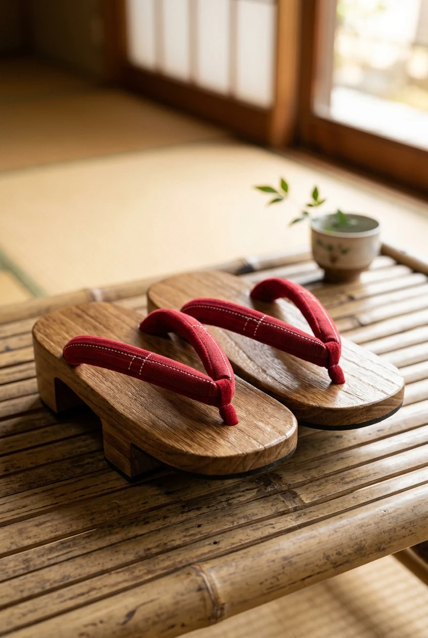 Sandalias Geta Tradicionales Paulownia