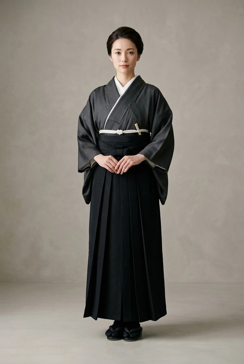 Hakama Negro Ceremonial